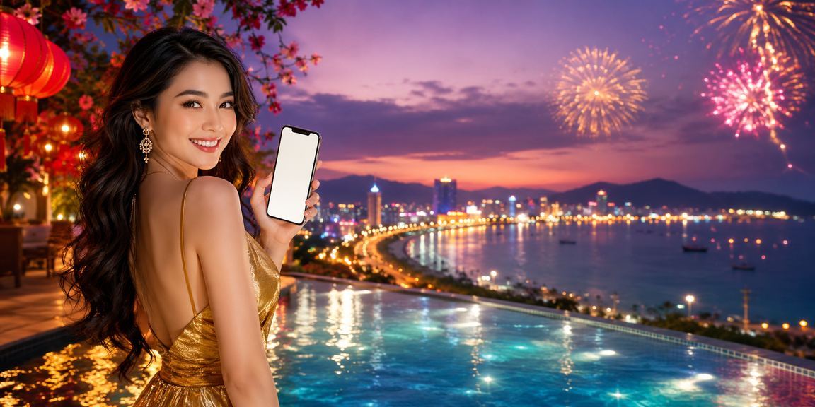 Người xem theo dõi sự kiện bóng đá qua điện thoại di động tại Quy Nhơn